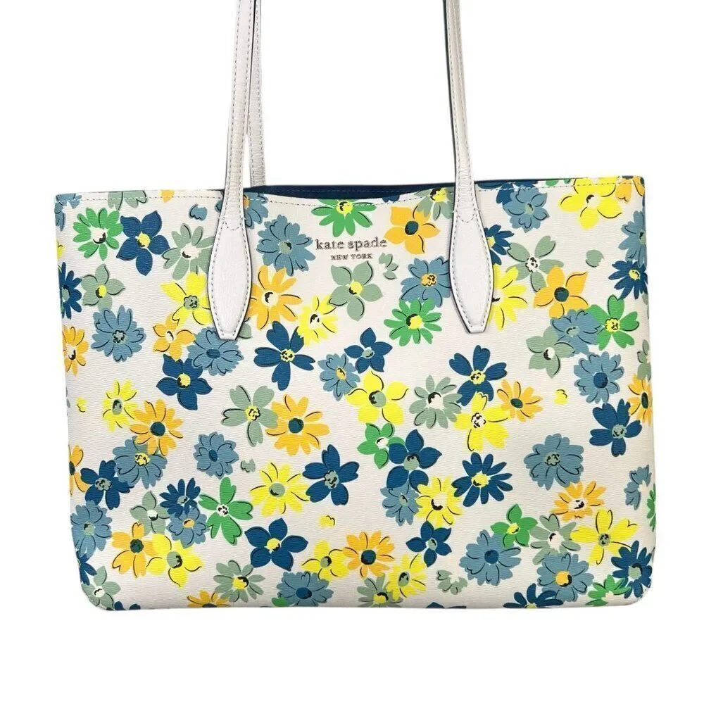 Kate Spade NWOT All Day Floral Medley Large Tote